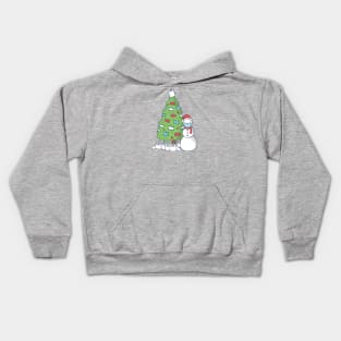 QUARANTINE CHRISTMAS TREE Kids Hoodie